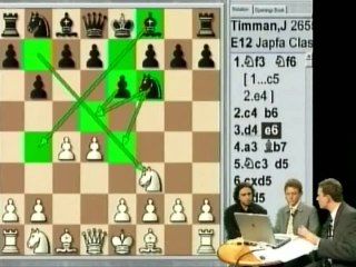 Timman vs Judit Polgar (défense ouest indienne) - Tournoi international 2000