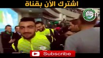 شاهد كيف استقبل الشعب الجزائري المنتخب الفلسطيني -إستقبال أسطوري- (FULL HD)