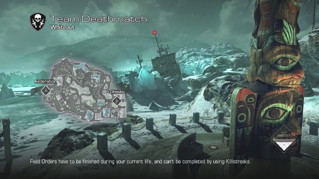 Hiding Spots + Glitches on Whiteout! (Call of Duty Ghosts)