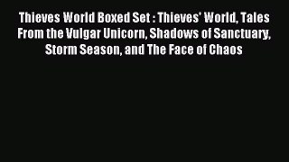 Read Thieves World Boxed Set : Thieves' World Tales From the Vulgar Unicorn Shadows of Sanctuary