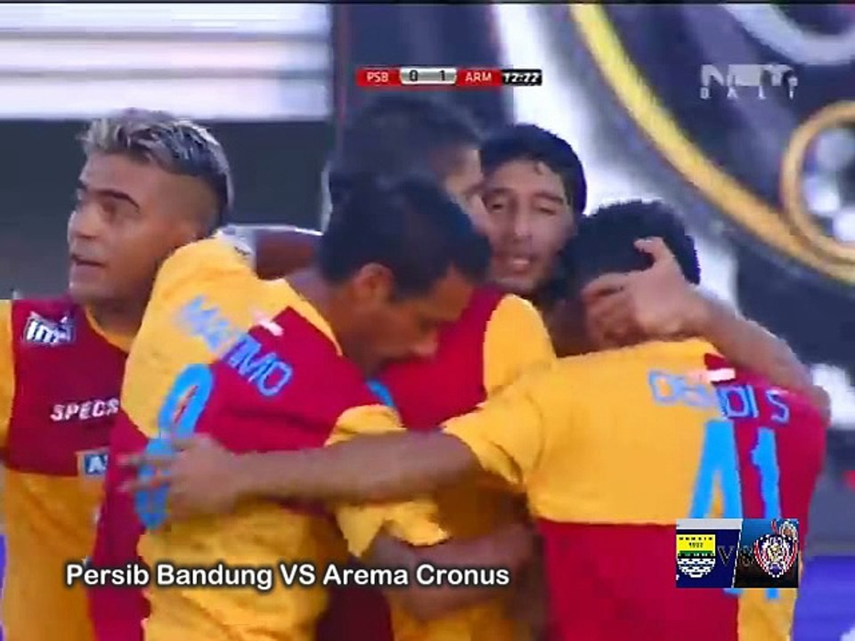 Cuplikan GOL persib Vs arema Bali Island Cup