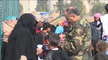 نزوح عائلات إلى قضاء مخمور جنوب الموصل