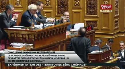 Territoire zéro chômage - Les matins du Sénat (26/02/2016)