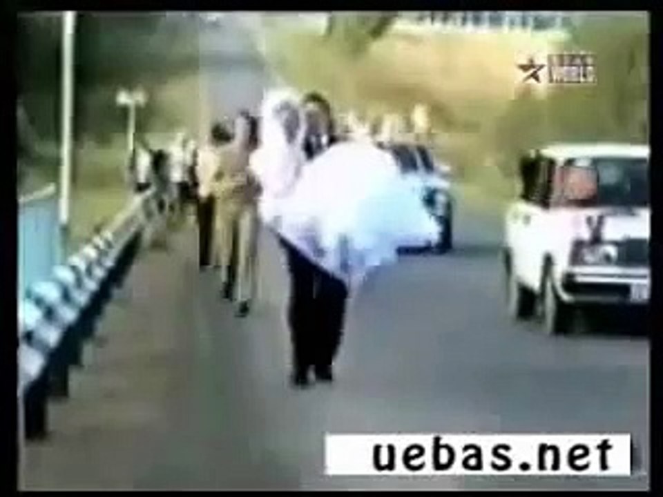 Stupid Car Accident: Funny Dumb woman driving + Truck crash