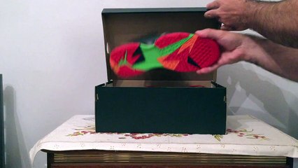 Air Jordan 7 Marvin the Martian shoes unboxing