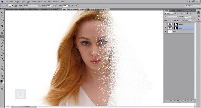Disintegration Effect | photoshop Tutorial