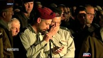 Obsèques émouvantes du soldat israélien