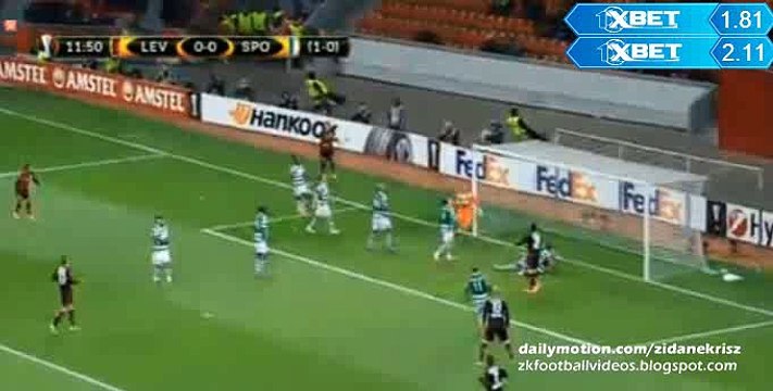 Leverkusen Big Chance - Bayer Leverkusen v. Sporting CP 25.02.2016 HD