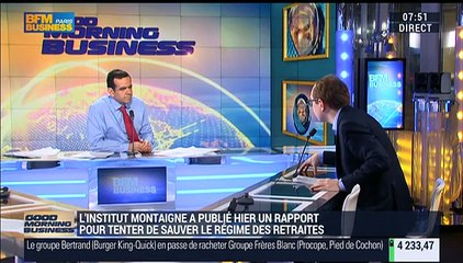 "Il faut équilibrer notre système de retraites" - Interview de Laurent Bigorgne sur BFM Business
