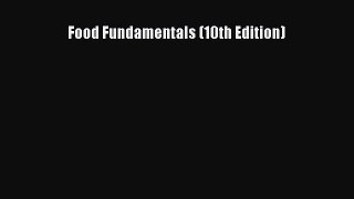 PDF Food Fundamentals (10th Edition)  EBook