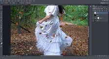 Autumn color effect | Photoshop tutorial | Soft light look