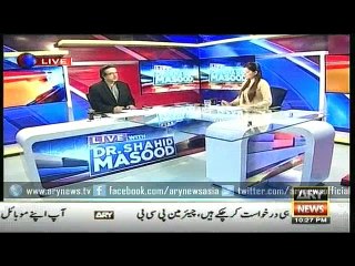 Live With Dr.Shahid Masood  25 Feb 2016