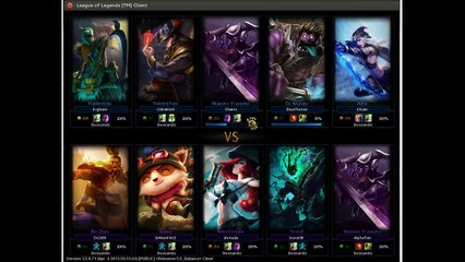 League Of Legends [5vs5] - Time Lapsed [1]