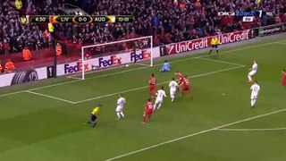 James Milner Goal HD - Liverpool 1-0 Augsburg - 25-02-2016
