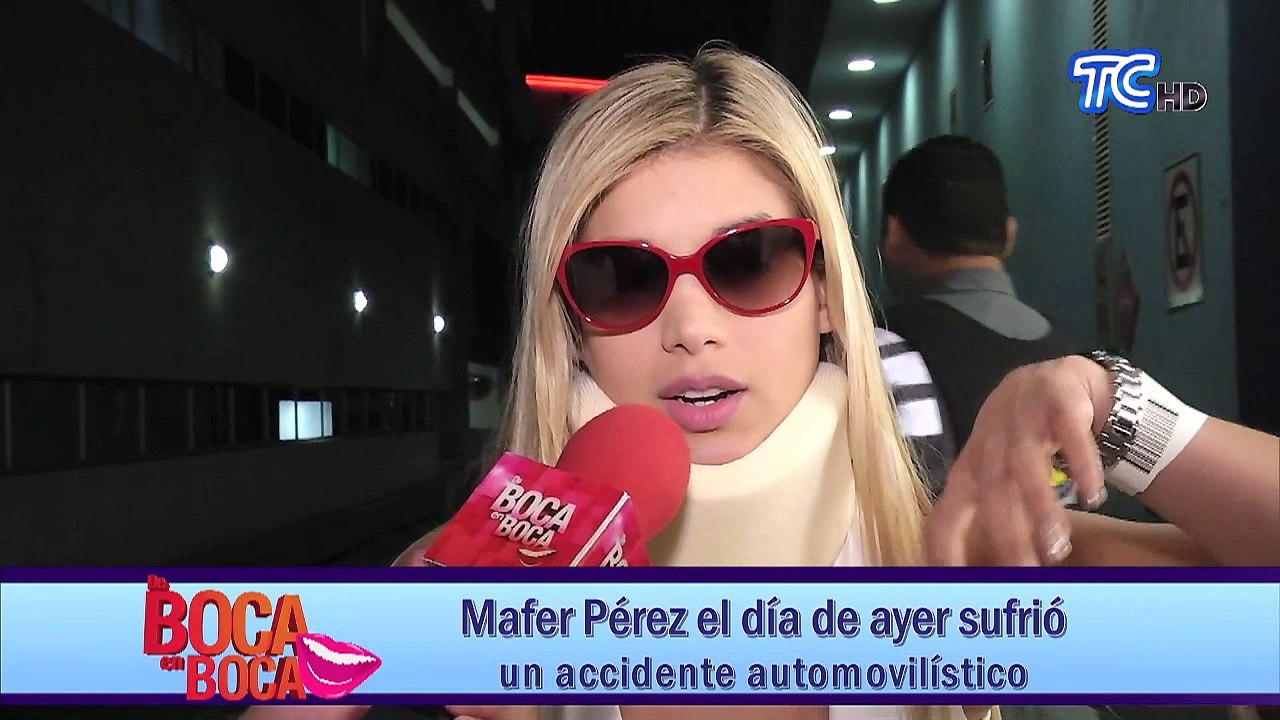 Mafer Pérez opina sobre la polémica en la que estaría envuelta por los comentarios de un programa de farándula