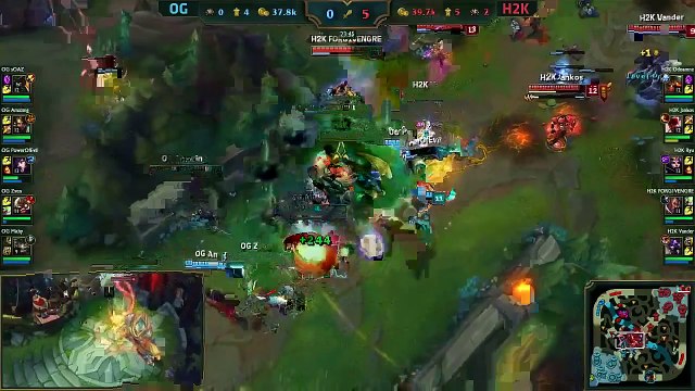 LOL Origen vs H2K - Highlights EU LCS W6D2 2016 Spring S6