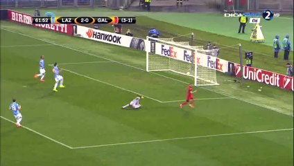 Yasin Oztekin Goal HD - Lazio 2-1 Galatasaray - 25-02-2016