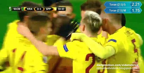 Lukas Marecek Goal HD - Krasnodar 0-1 Sparta Parague 25.02.2016 HD