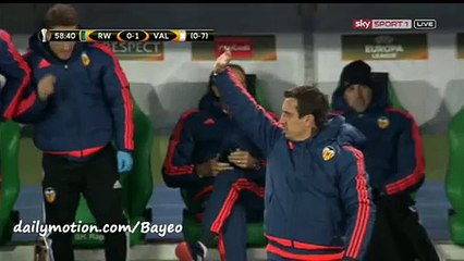 Rodrigo Goal HD - Rapid Vienna 0-1 Valencia - 25-02-2016