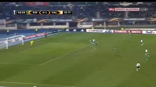 GOOOAL Feghouli S. Goal - Rapid Vienna 0 - 2 Valencia - 25-02-2016