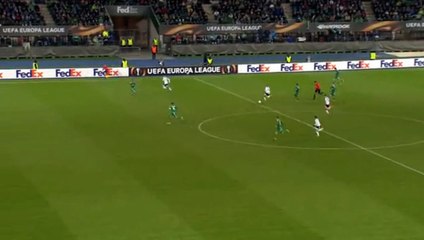 Pablo Piatti Goal - Rapid Viena 0-3 Valencia 25.02.2016