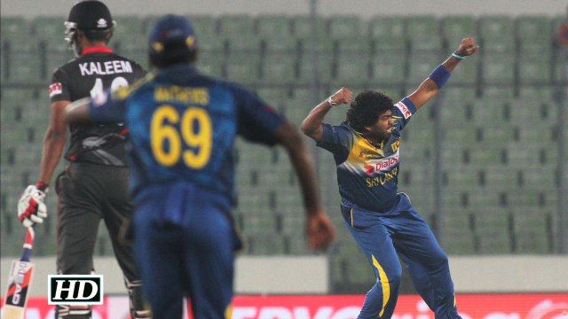 Lasith Malinga 4-26 vs UAE Malingas Reaction on match winning spell
