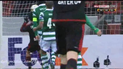 All Goals HD - Bayer Leverkusen 3-1 Sporting - 25-02-2016