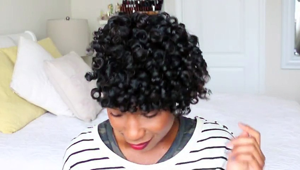 Faux Tapered Cut Natural Hair Updo - Naptural85