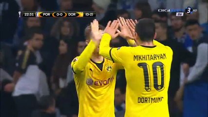 Download Video: Pierre-Emerick Aubameyang Goal HD - FC Porto 0-1 Dortmund - 25-02-2016