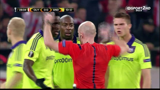 Ολυμπιακός - Άντερλεχτ το πέναλτι και το γκολ του Φορτούνη