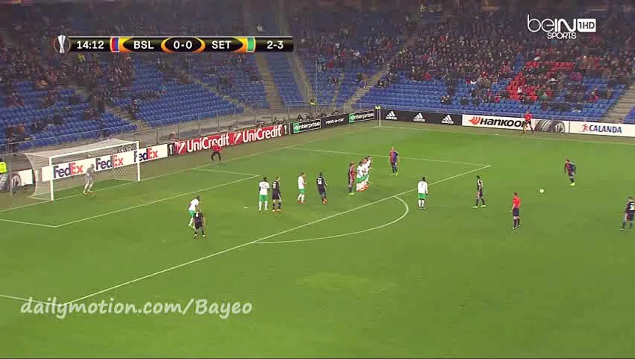 Luca Zuffi Goal HD - Basel 1-0 St Etienne - 25-02-2016
