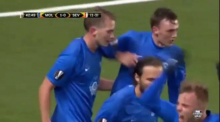 Eirik Hestad Goal HD - Molde 1-0 Sevilla 25.02.2016