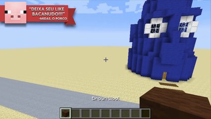 Minecraft: Como construir a casa do Patrick (Bob Esponja)