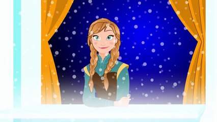 Frozen Twinkle Twinkle Little Star - Elsa Anna Olaf and Sven
