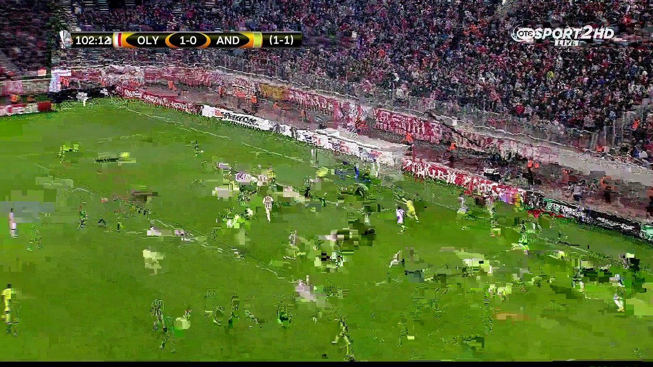 Ολυμπιακός - Άντερλεχτ το γκολ του Ατσεαμπόνγκ στην παράταση