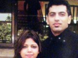 Pakistani singer Hadiqa Kiani with Husband Syed Fareed Sarwary and son Naad-E-Ali