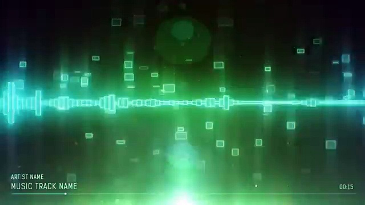 Audio Spectrum Music Visualizer (After Effects Template)