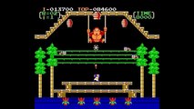Donkey Kong 3 (Nintendo NES) - Gameplay