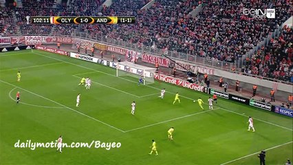 All Goals - Olympiakos Piraeus 1-2 Anderlecht - 25-02-2016