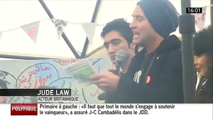 7artDaily Calais * Jude Law dans le Jungle