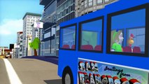 Wheels On The Bus Nursery Rhymes | Kids Song | Bus in San Francisco by Family