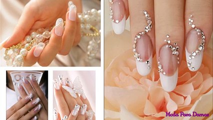 HERMOSAS  UÑAS PARA NOVIAS 2016