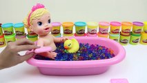 Baby Alive Orbeez Bathtub Baby Doll Bath Time Surprise Toys Minions Spongebob Squarepants & More!