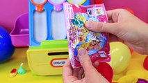 Little Tikes CASH REGISTER & Huge Shopping For Surprise Eggs   Surprise Toys DisneyCarToys