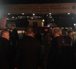 Tahliye kararının  ardından ilk görüntüler