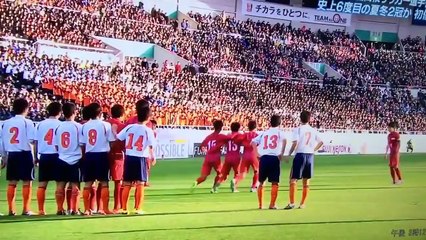 أغرب ركلة حرة مباشرة في تاريخ كرة القدم من إبداع اليابانيين