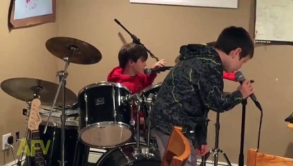 Brother Insults Brother Then Falls