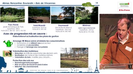 Label EcoJardin (2016) Eric.LAMELOT, Chef de la division du bois de Vincennes