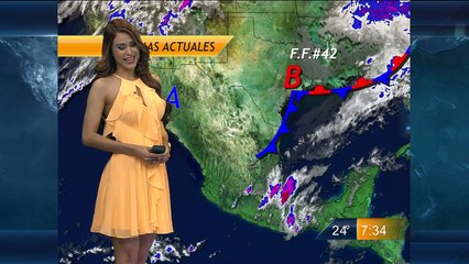 Yanet Garcia y El Pronostico Del Tiempo 22-Mar-2015 19:30 PM Full HD