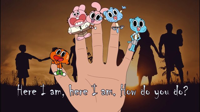 Gumball Finger Family Songs - Dady Finger Nursery Rhymes - Finger Family Song For Children